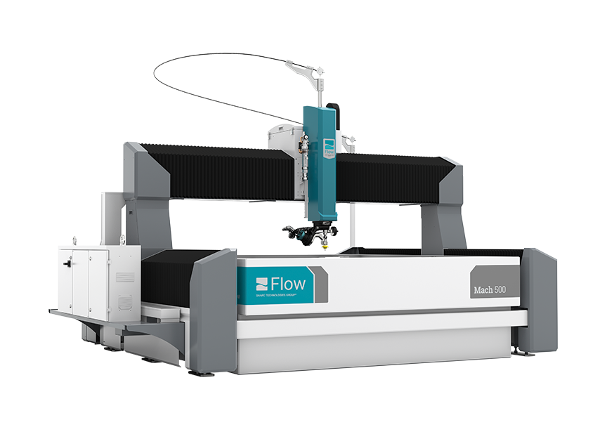 Flow Mach 500 waterjet cutting machine